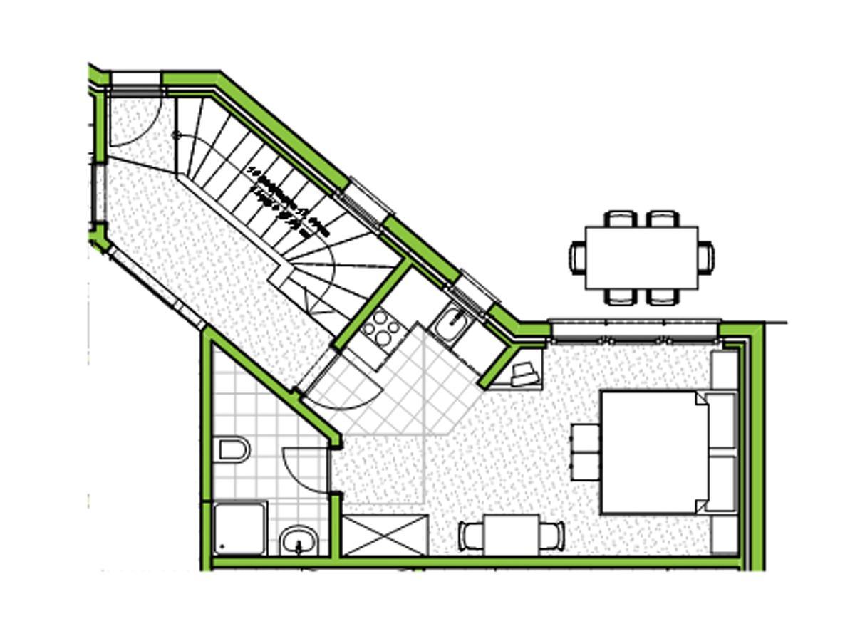 Appartements Zermatt Paradies Oda fotoğraf