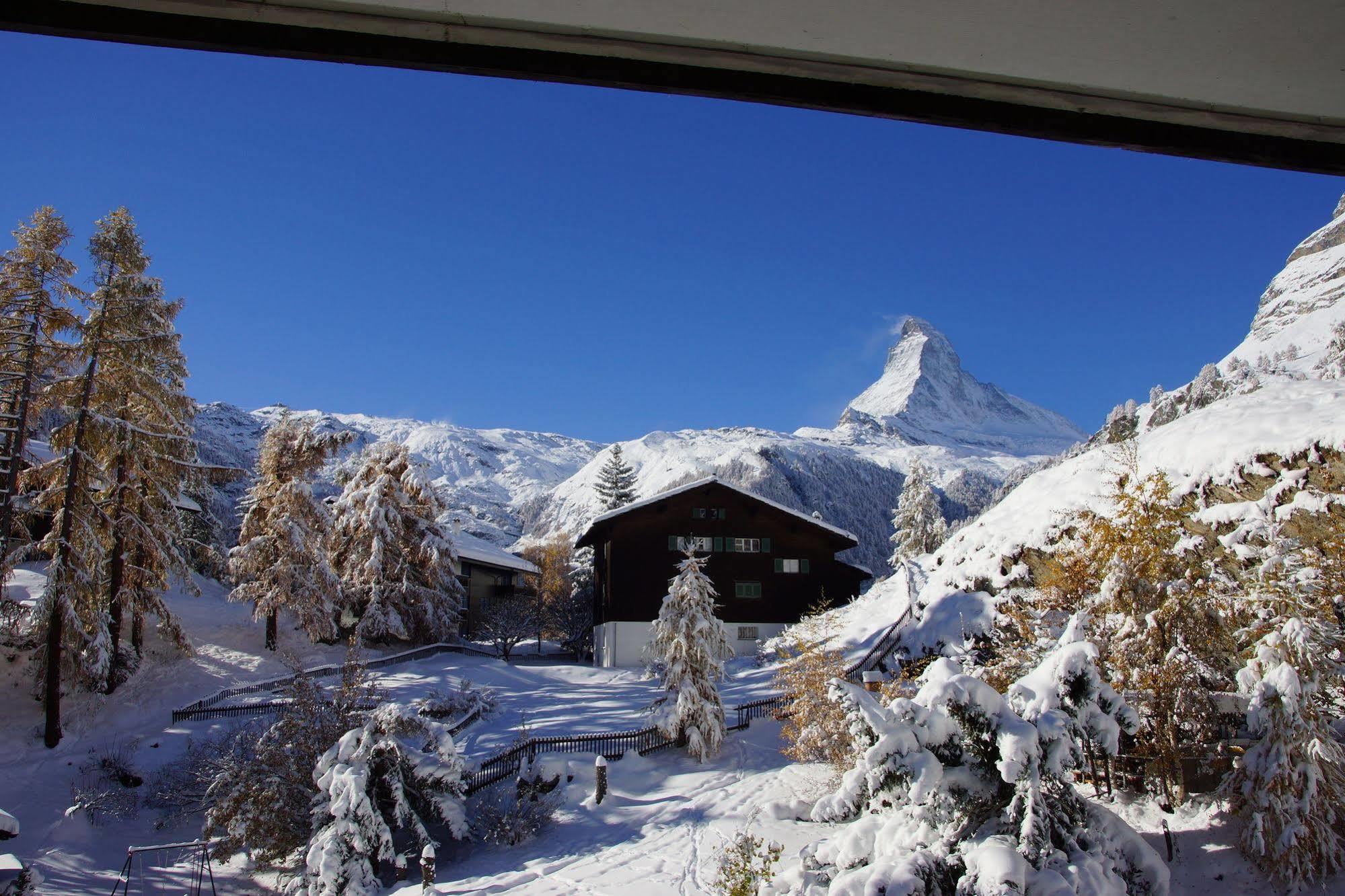 Appartements Zermatt Paradies Dış mekan fotoğraf
