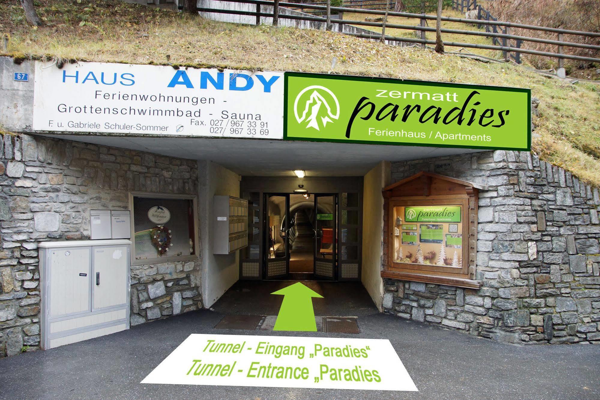 Appartements Zermatt Paradies Dış mekan fotoğraf